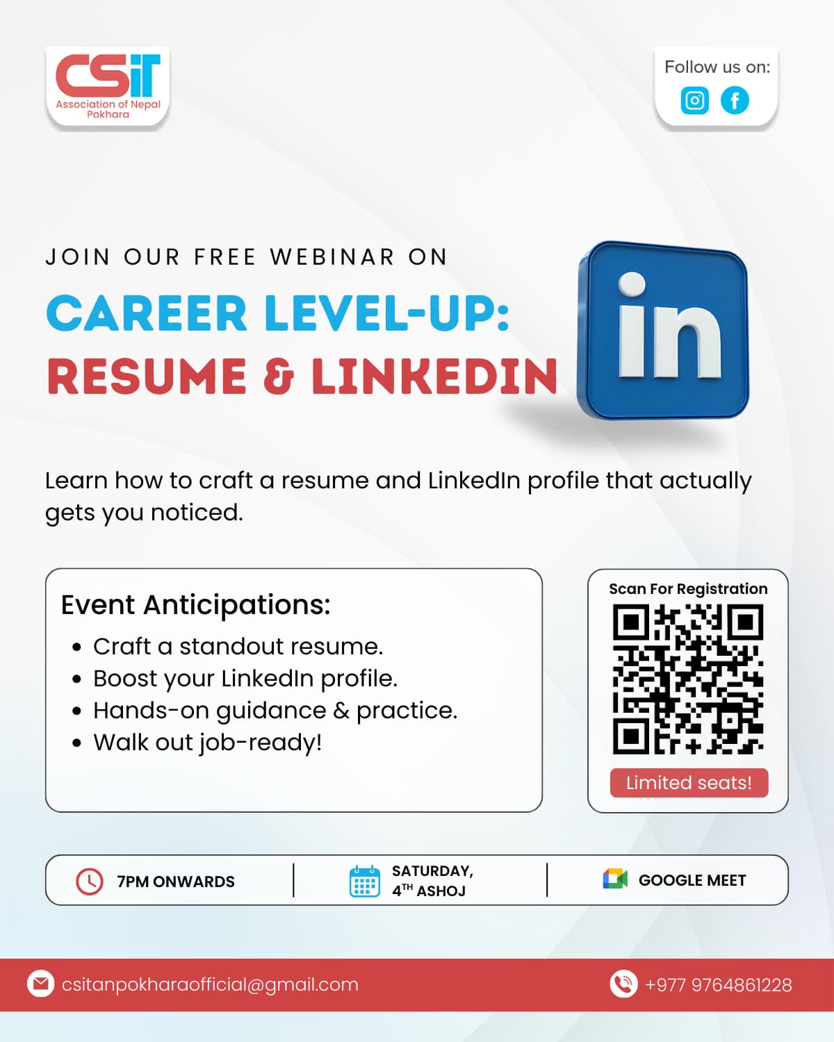 Career Level-up: Resume & LinkedIn